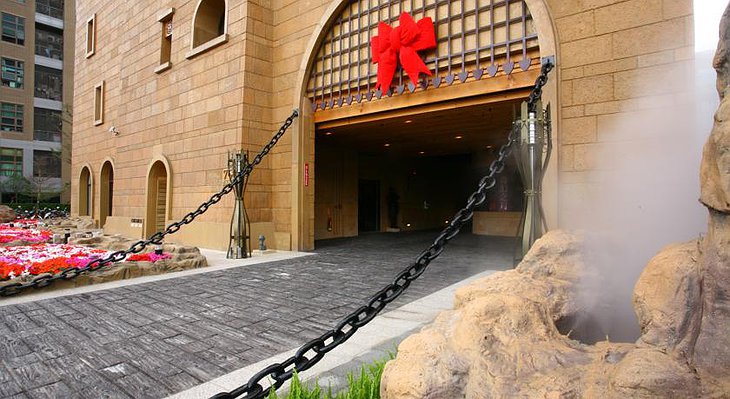 Sato Castle entrance