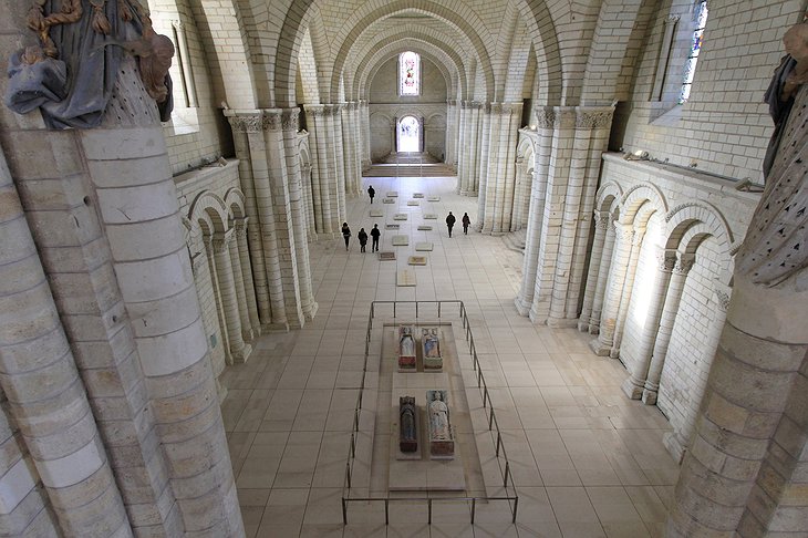Fontevraud Abbey holy interior