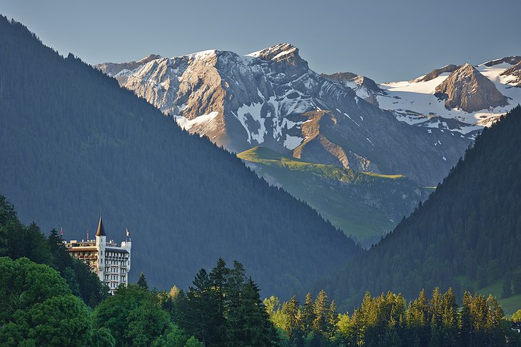 Gstaad Palace in the Swiss Alps
