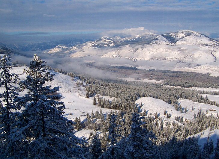 Methow Valley in the winter