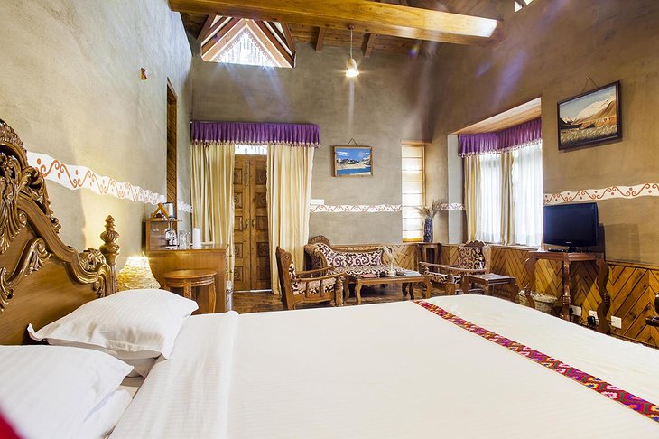 The Himalayan Village Resort bedroom