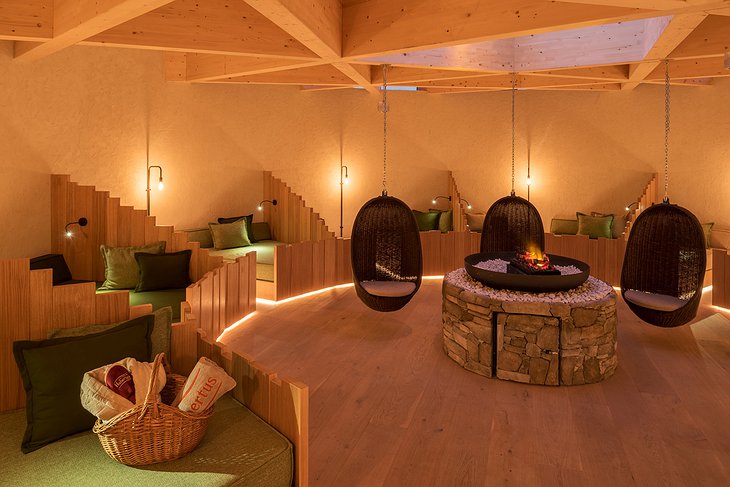 Alpin Panorama Hotel Hubertus Spa Relaxing Room