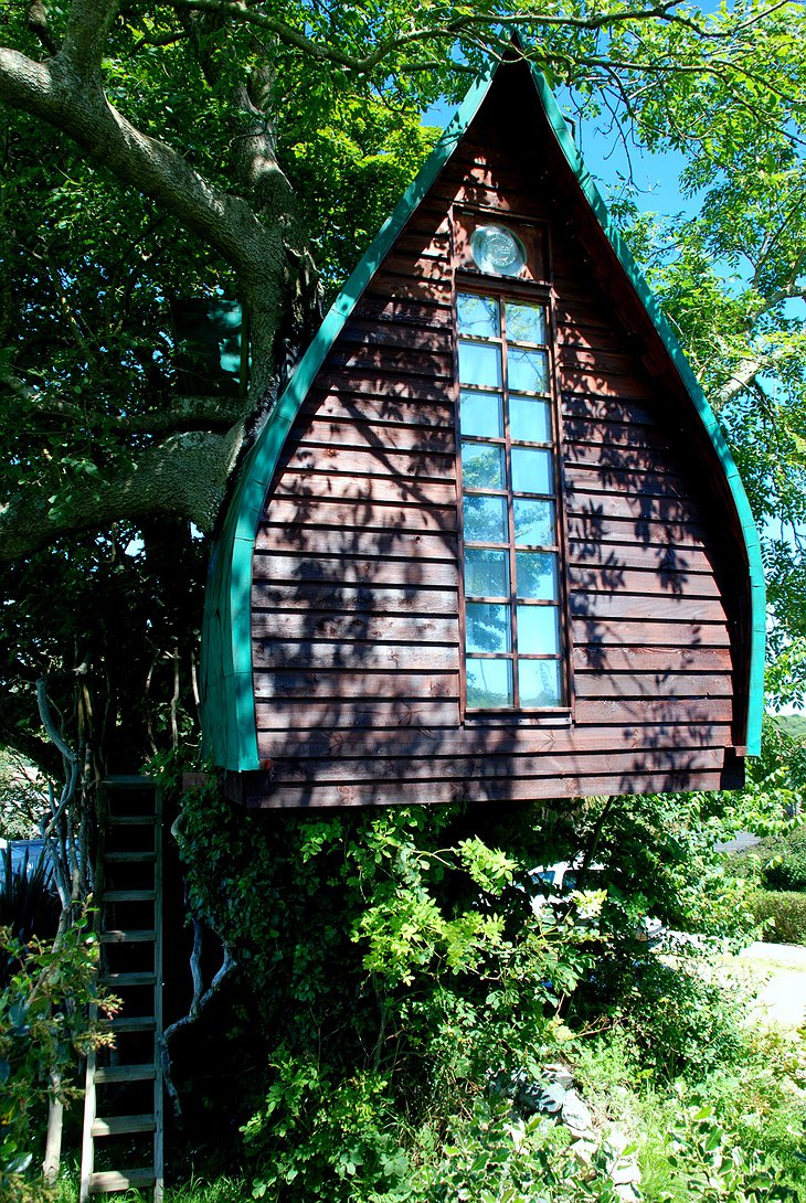 Tree Sparrow House front