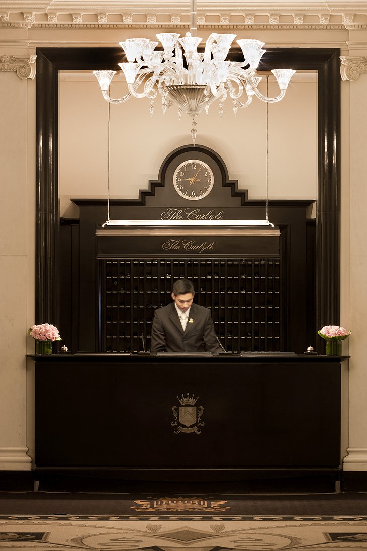 The Carlyle, A Rosewood Hotel Front Desk