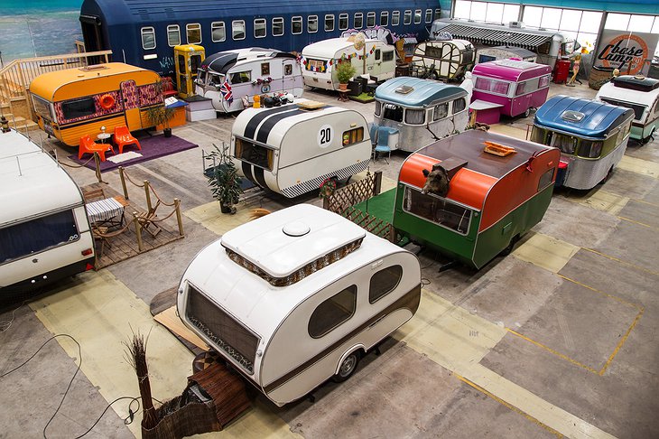 BaseCamp Bonn campground trailer vintage park