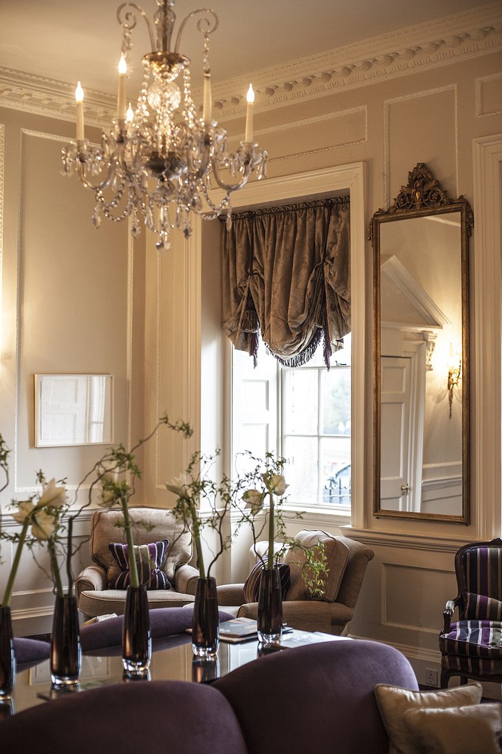 The Royal Crescent Hotel drawing room
