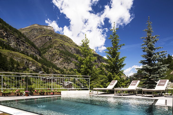 Hotel Matterhorn Focus outdoor pool
