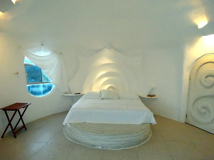 The Shell House bedroom