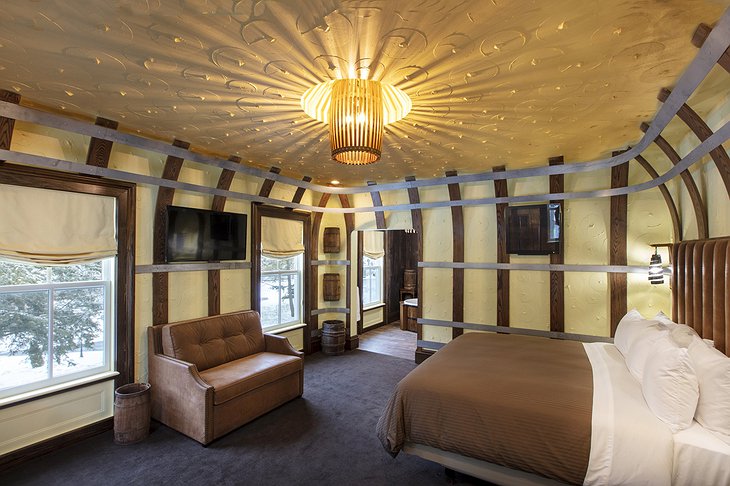 Mansion Guestrooms - Fabulous Firkin Factory Bedroom