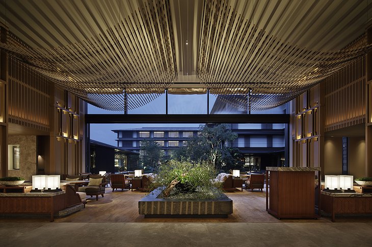 The Mitsui Kyoto Hotel Lounge and Garden