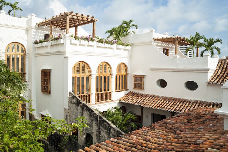 Hotel Casa San Agustin terraces