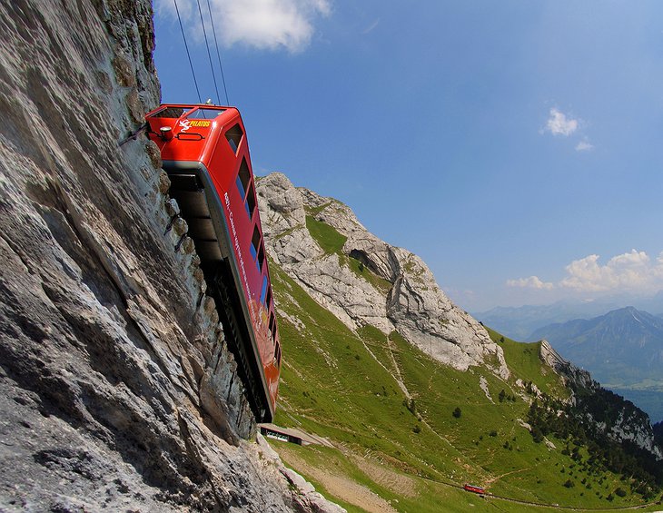 Pilatus mountain rail