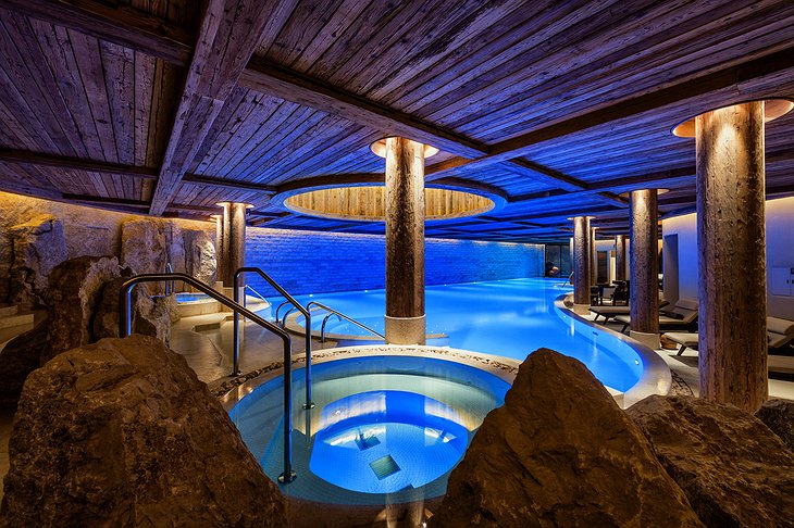 Alpina Gstaad Six Senses Spa Pools