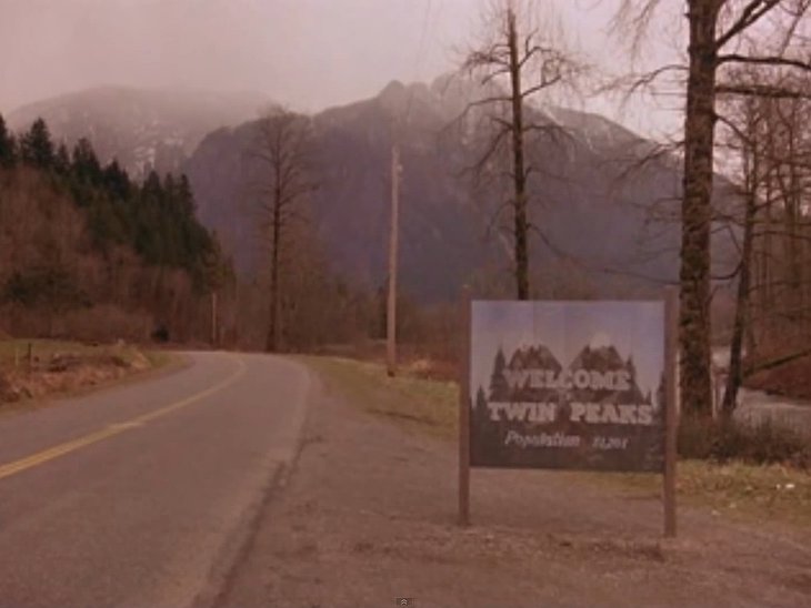 Scenes from the Twin Peaks TV show