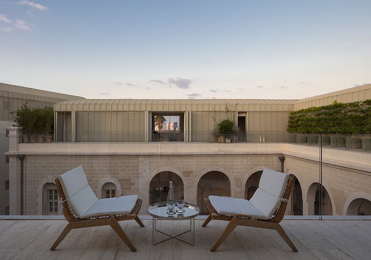 The Jaffa Hotel Rooftop Terrace