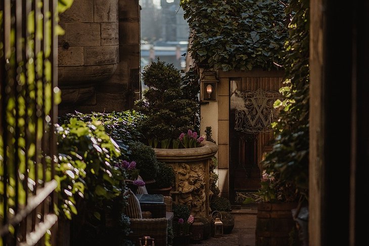The Witchery by the Castle Secret Garden