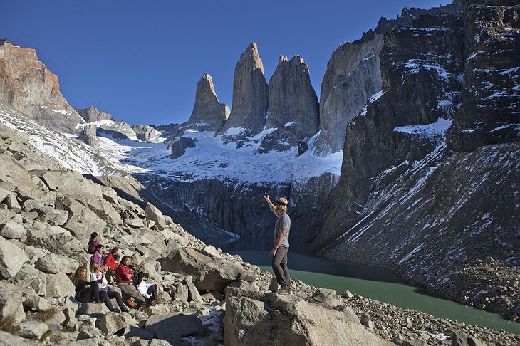 Tierra Patagonia Trekking in the Snowcapped Mountains