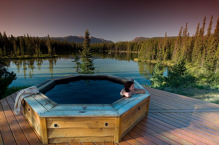 Jacuzzi in the nature