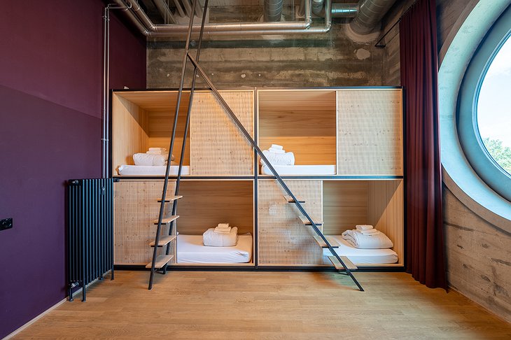 Silo Basel Quadruple Dorm Room