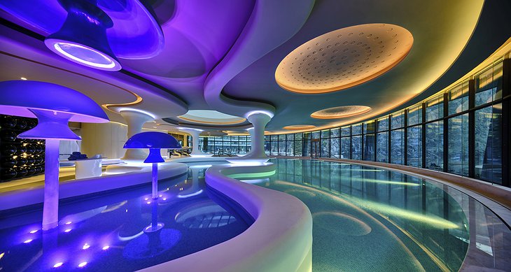 InterContinental Shanghai Wonderland Design Swimming Pool