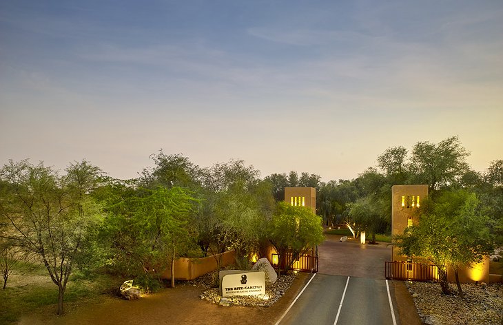 The Ritz-Carlton Ras Al Khaimah, Al Wadi Desert Hotel Entrance
