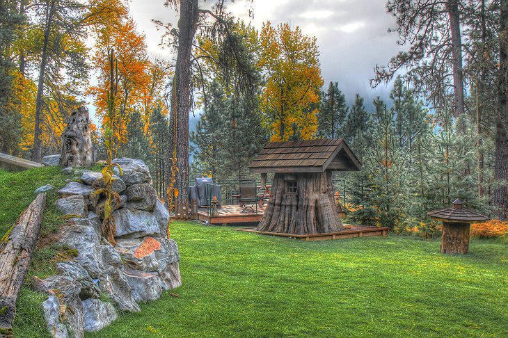 Troll House HDR Photo at The Shire of Montana