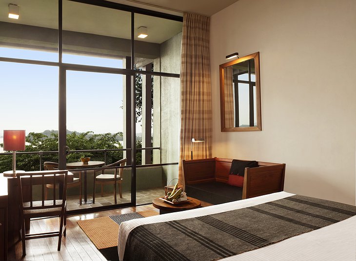 Heritance Kandalama Hotel room with private terrace