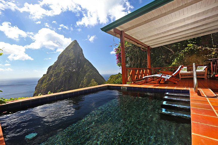 Ladera Resort private pool