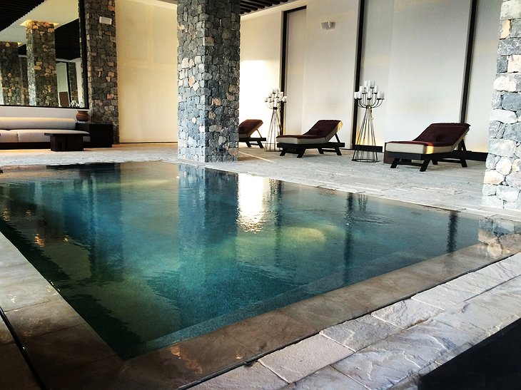 Alila Jabal Akhdar indoor pool