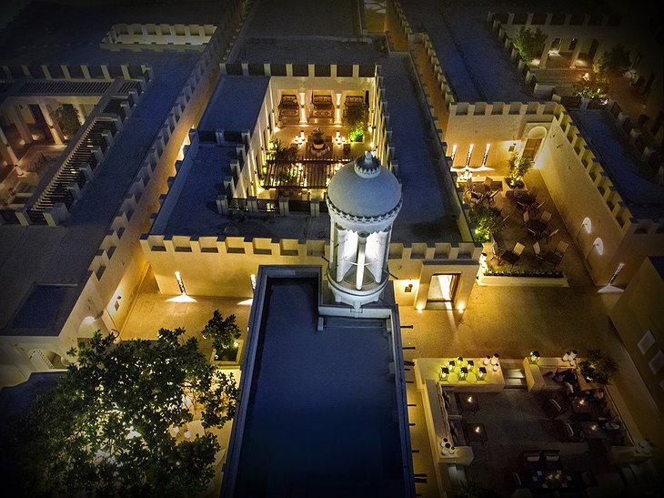 Al Bait Sharjah Courtyard from Above