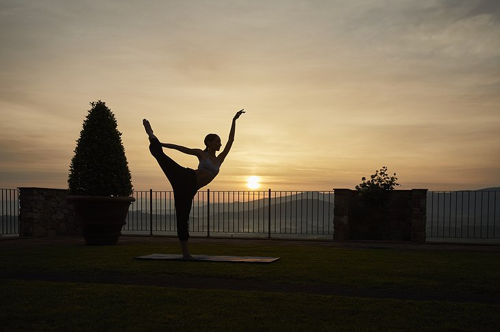 Tuscany Sunrise Yoga