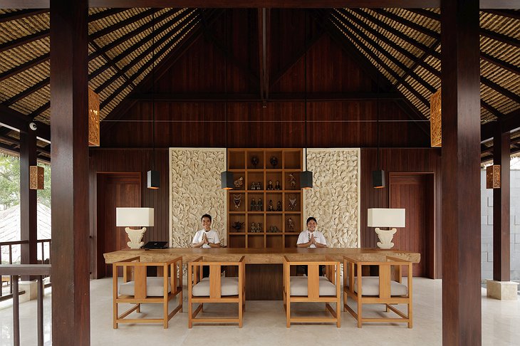 Hoshinoya Bali Hotel Reception