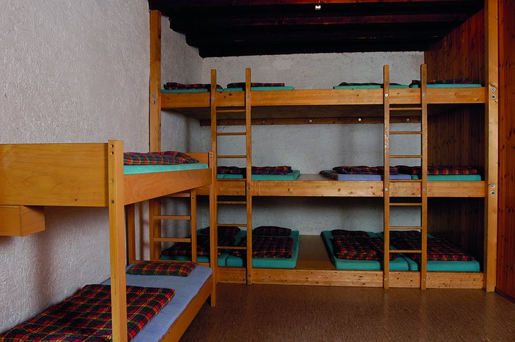 Youth Hostel Mariastein-Rotberg dormitory beds