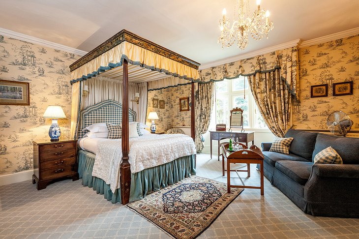 The Bath Priory Hotel deluxe room