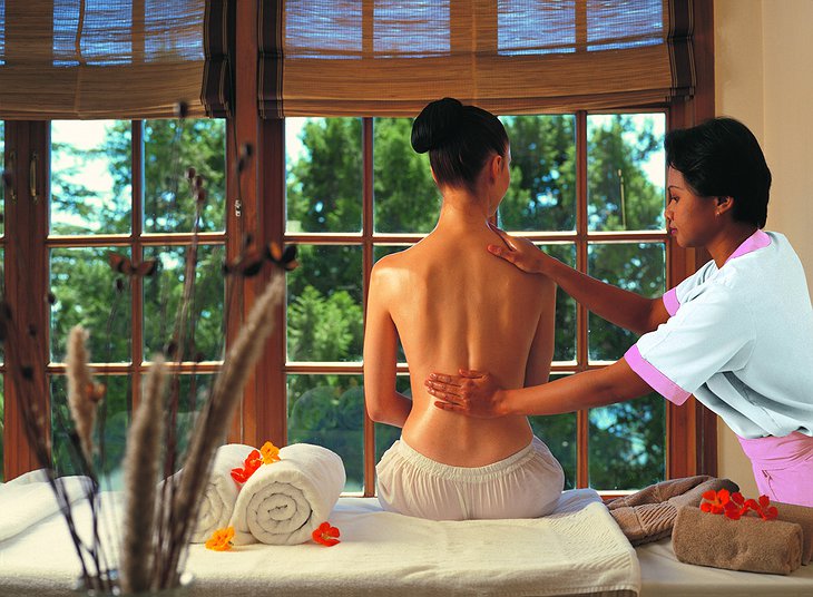 The Oberoi Cecil spa massage