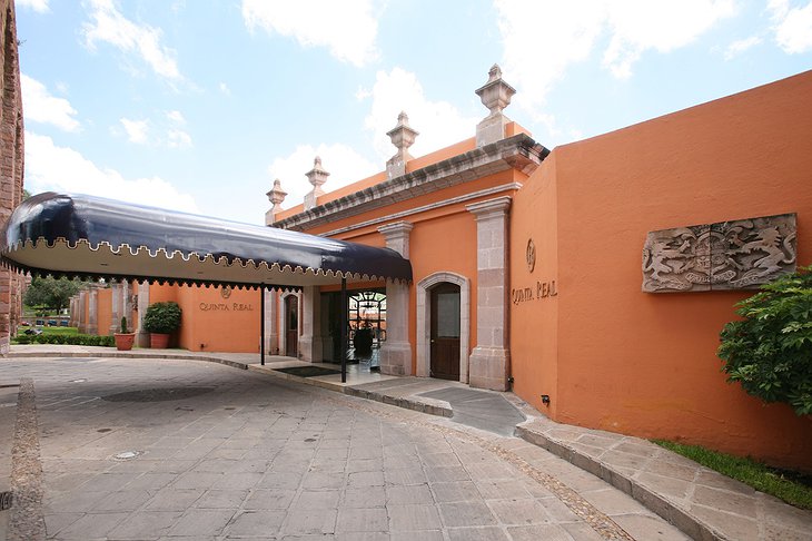 Quinta Real Zacatecas entrance