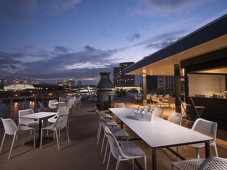 Good Hotel London rooftop terrace