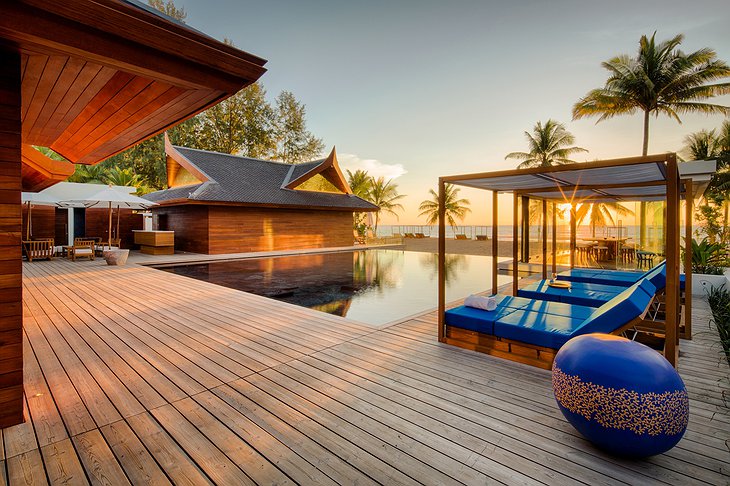 Collectors Villa terrace with pool