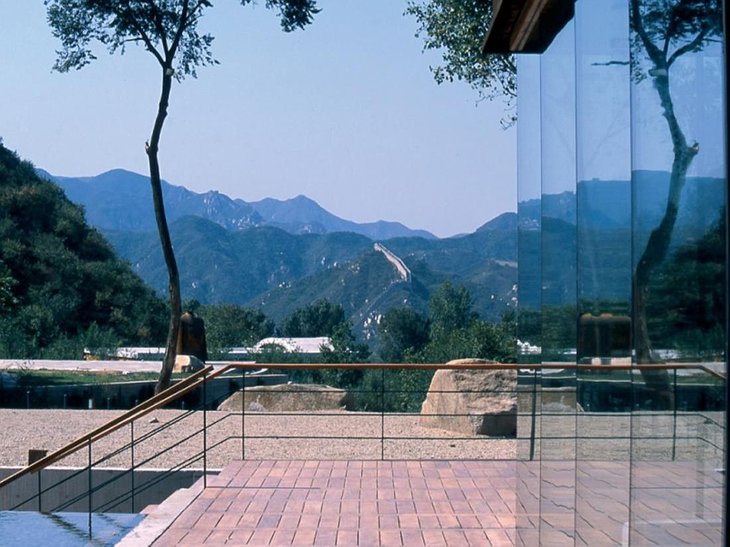 Commune by the Great Wall glass windows