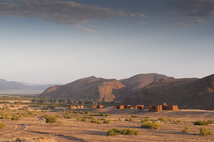 Okahirongo Elephant Lodge in the Namibian desert