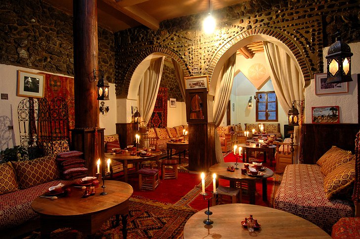 Kasbah Du Toubkal Hotel Moroccan Lounge