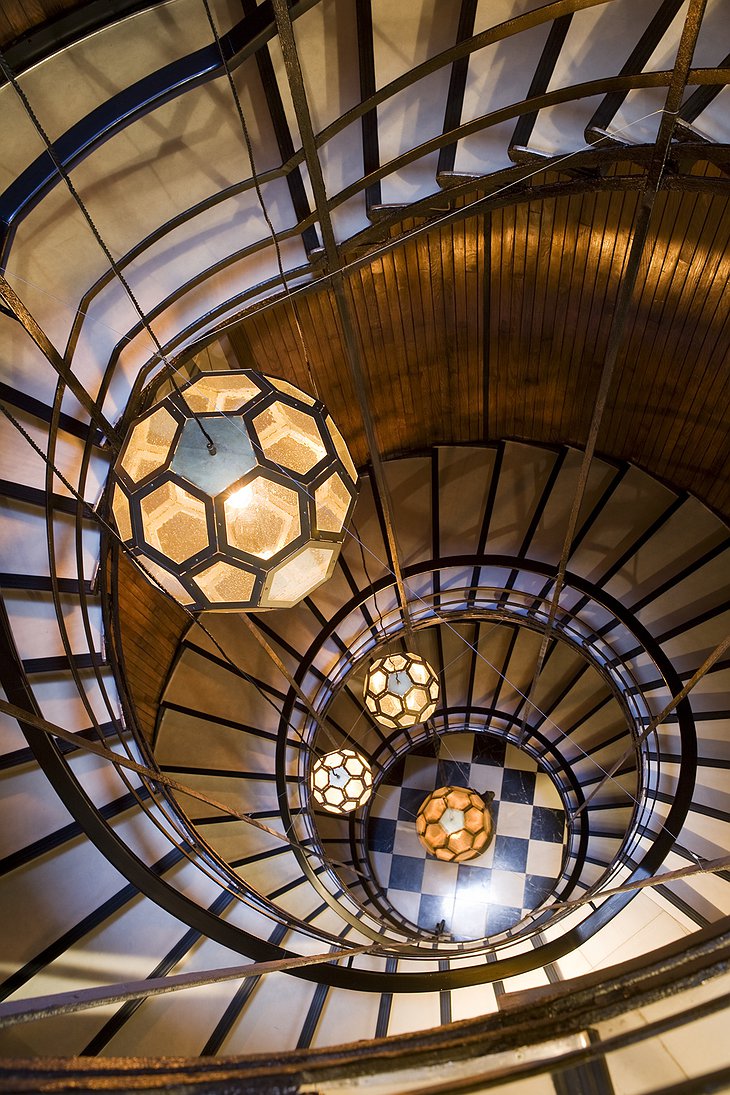 Amazing spiral staircase