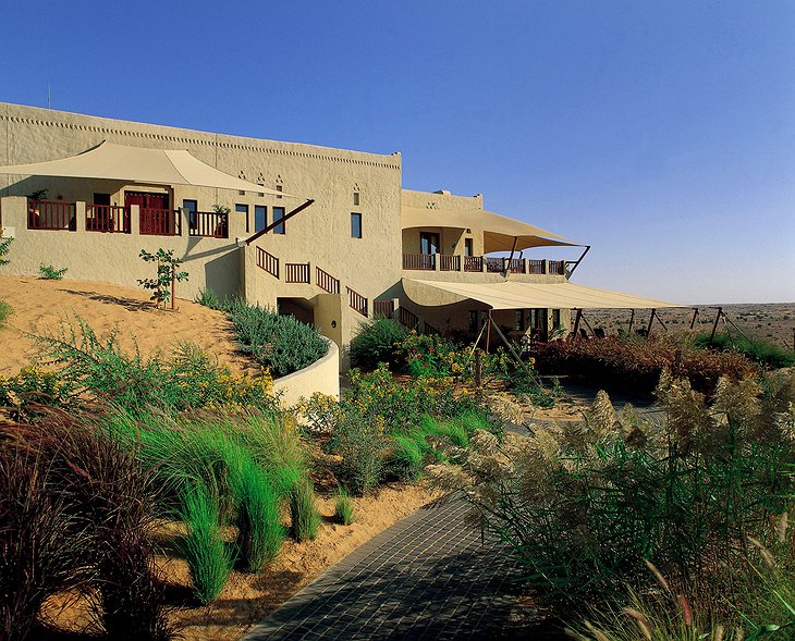 Al Maha Desert Resort main building