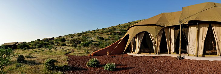 Shu'mata Camp tents
