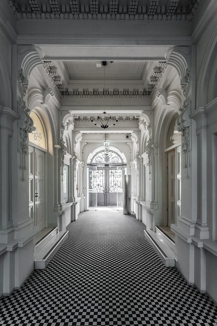 Main Entrance of Hotel Indigo Warsaw