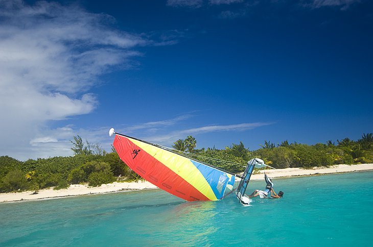 Necker Island windsurf