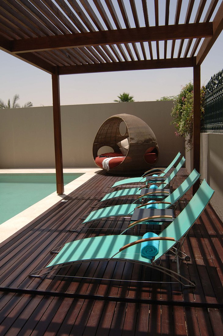 Desert Palm Resort Dubai private pool