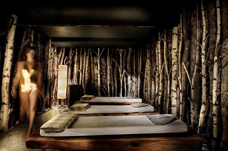 Pure Altitude Spa relaxation beds