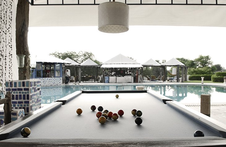 The Farm Jaipur billiard