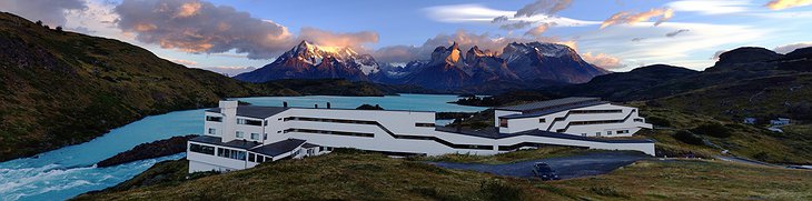 Hotel Salto Chico Explora Patagonia panoramic photo